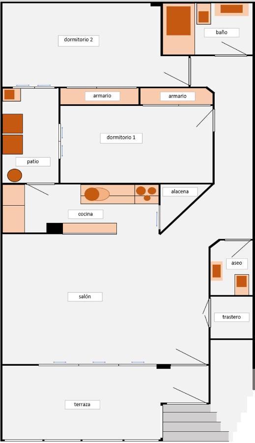 2 Bedroom Apartment, 150 M. From Beach And Centre Of Виларикос Екстериор снимка